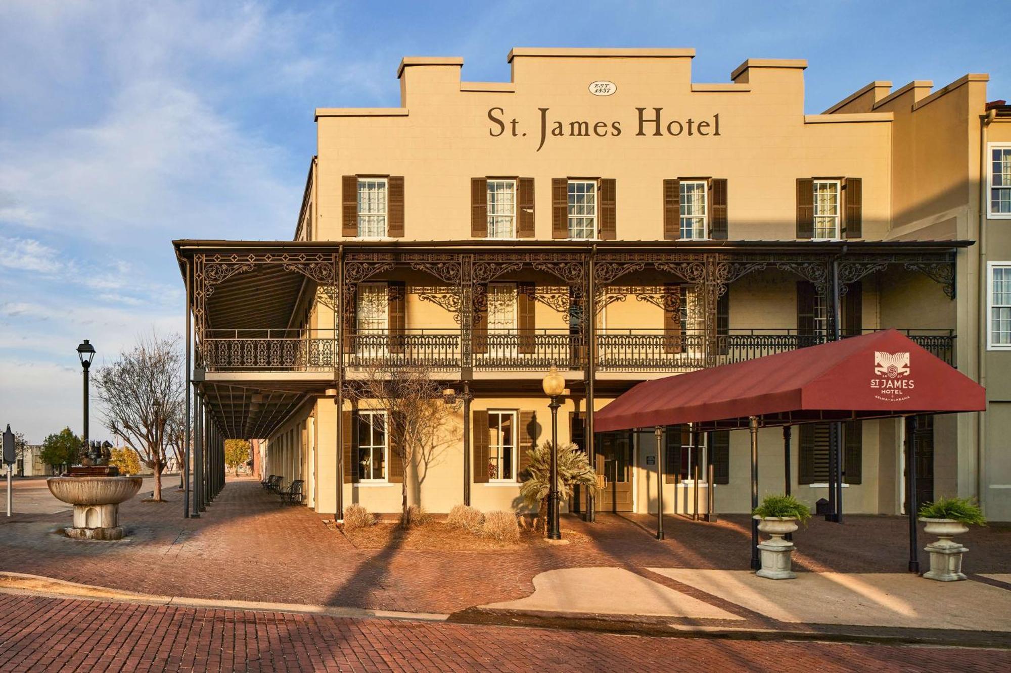 St James Hotel Selma Exterior foto